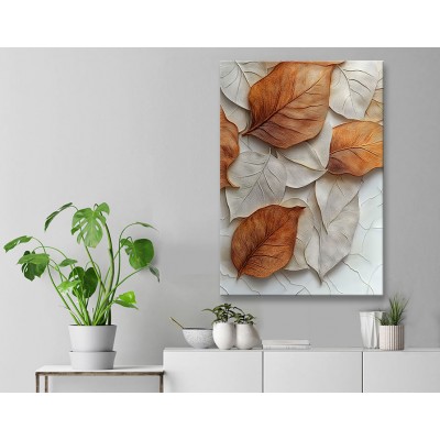Sonbahar Yaprakları Kanvas Tablo