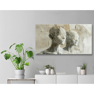 Silüetler Modern Kanvas Tablolar