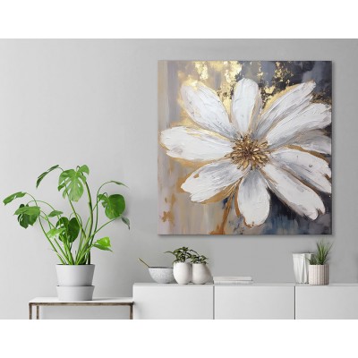 Altın Papatyası Dekoratif Kanvas Tablo