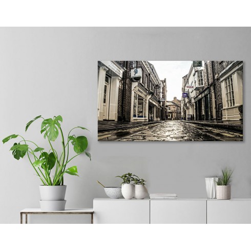Derinlik Sokak Modern Kanvas Tablo Derinlik Sokak Modern Kanvas Tablo