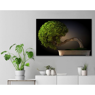 Modern Ağaç Dekoratif Kanvas Tablo