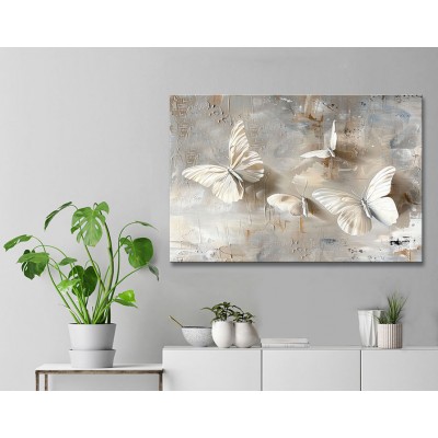 Kelebek Şenliği Kanvas Tablo