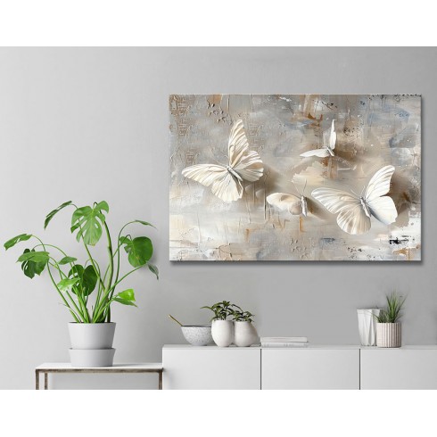 Kelebek Şenliği Kanvas Tablo