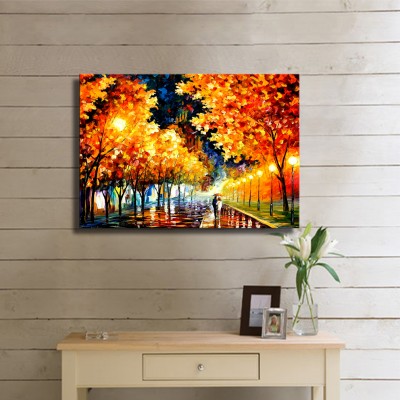 Aşıklar Parkı Kanvas Tablo 