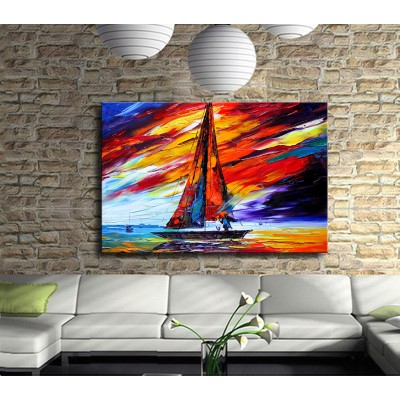 Deniz Aşkı Kanvas Tablo