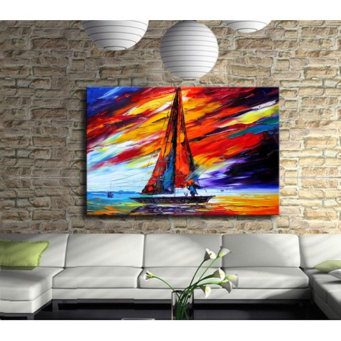 Deniz Aşkı Kanvas Tablo