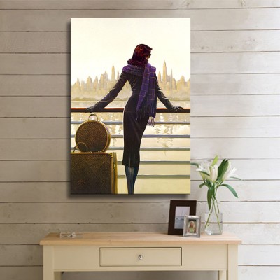 Genç Kadının Vedası Kanvas Tablo