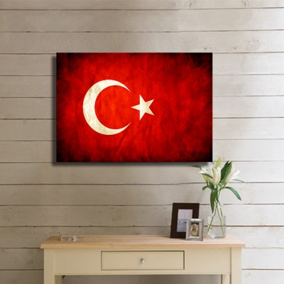 Türk Bayrağı Kanvas Tablo