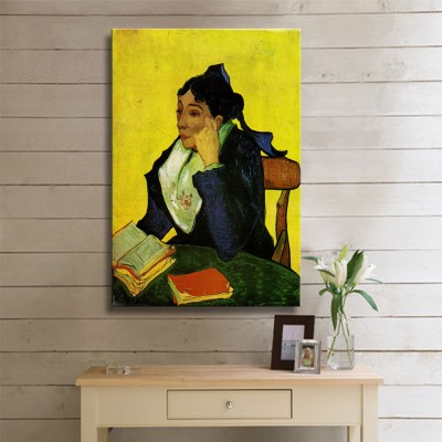 Vincent Van Gogh Madame Ginouxen Arlesienne Kanvas Tablo