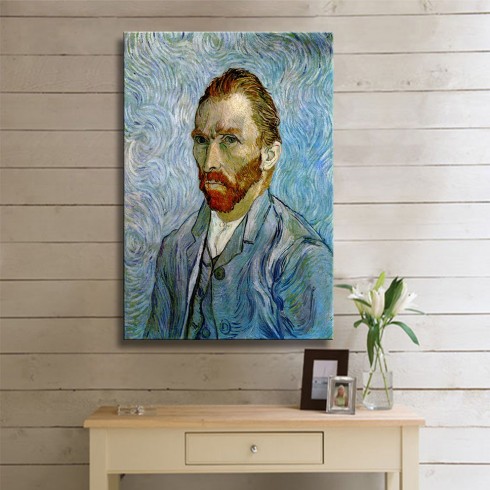 Vincent Van Gogh Self Portrait Kanvas Tablo Vincent Van Gogh Self Portrait Kanvas Tablo