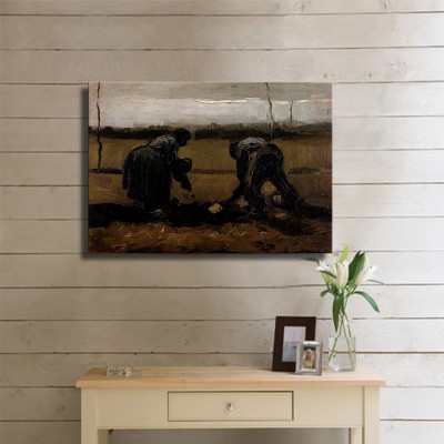 Vincent Van Gogh Ekim ve Hasat Kanvas Tablo