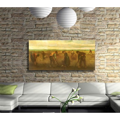 Vincent Van Gogh Patates Kanvas Tablo