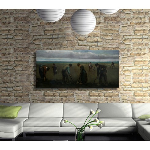 Vincent Van Gogh Potato Kanvas Tablo