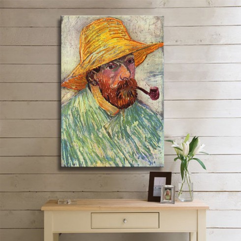 Vincent Van Gogh Self Portrait (3) Kanvas Tablo