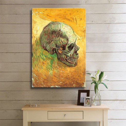 Vincent Van Gogh Skull Kanvas Tablo Vincent Van Gogh Skull Kanvas Tablo