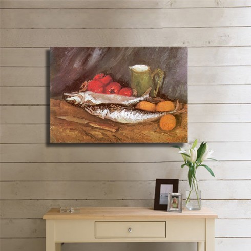 Vincent van Gogh Still Lifestill Kanvas Tablo