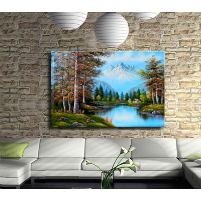 Tabiat Manzarası Kanvas Tablo