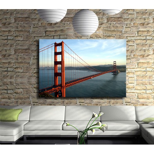 San Francisco Köprü Manzarasi Kanvas Tablo