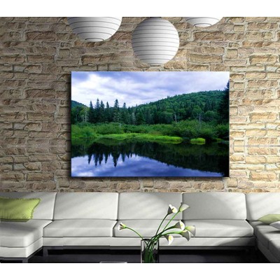 Zümrüt Yeşili Kanvas Tablo