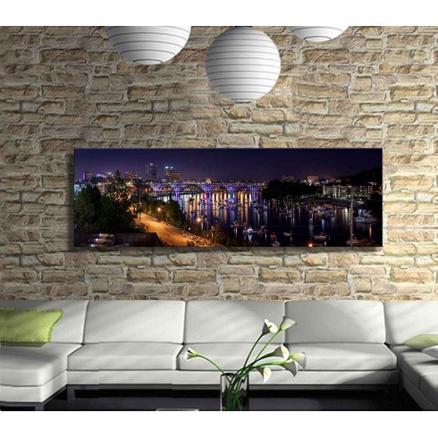 Yaşam Tarzı Panoramik Kanvas Tablo