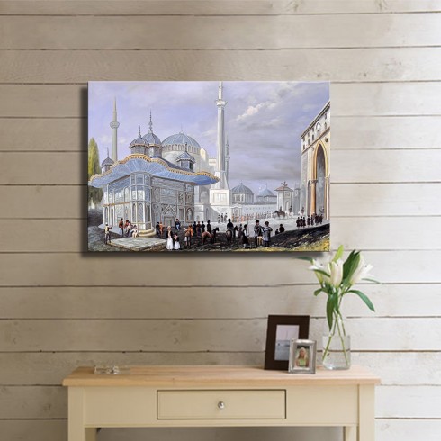 Oryantal Kanvas Tablo Camii
