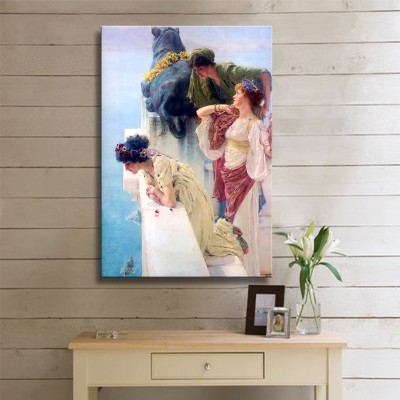 Alma Tedama A Coign of Vantage Kanvas Tablo