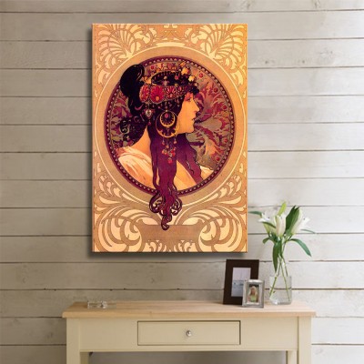 Alphonse Mucha Donna Orechini Kanvas Tablo