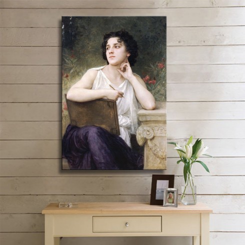 William Adolphe Bouguereau Inspiration Kanvas Tablo William Adolphe Bouguereau Inspiration Kanvas Tablo