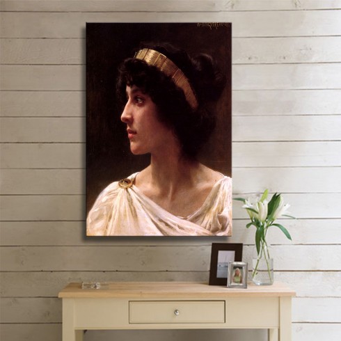 William Adolphe Bouguereau Irene Kanvas Tablo