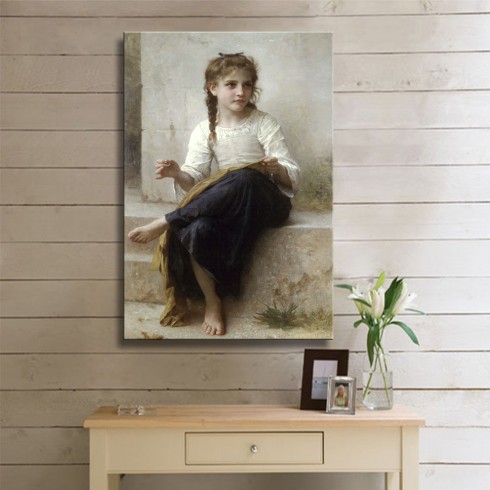 William Adolphe Bouguereau Sewig Kanvas Tablo