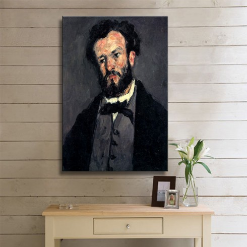 Paul Cezanne Portrait of Antony Valabregue Kanvas Tablo