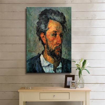 Paul Cezanne Portrait of Victor Chocquet Kanvas Tablo