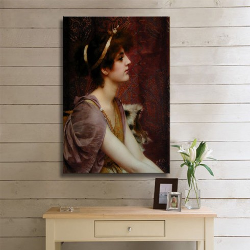 Godward John William Classical Beauty Kanvas Tablo Godward John William Classical Beauty Kanvas Tablo