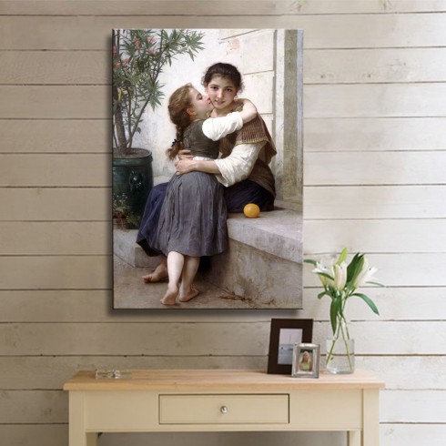 William-Adolphe Bouguereau Kanvas Tablo William-Adolphe Bouguereau Kanvas Tablo