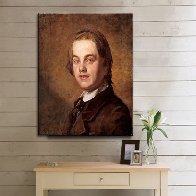 Hunt William Self Portrait Kanvas Tablo