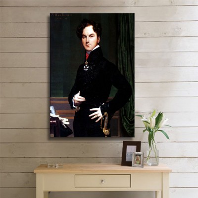 Ingres Jean Auguste Dominique (22) Kanvas Tablo