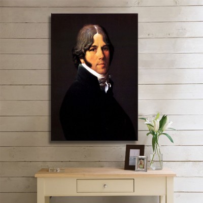 Ingres Jean Auguste Dominique Portrait of Jean Marie Joseph Ingres Kanvas Tablo