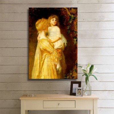 Millais John Everett The Nest Kanvas Tablo