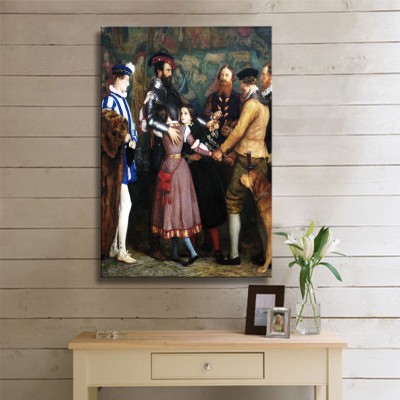 Millais John Everett The Ransom Kanvas Tablo