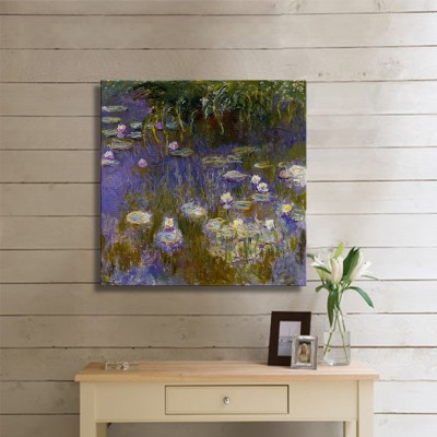 Monet Claude Oscar Water Lilies Kanvas Tablo