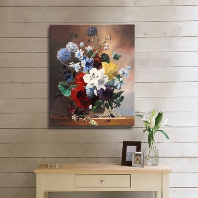 Masaya Gelen Bahar Kanvas Tablo