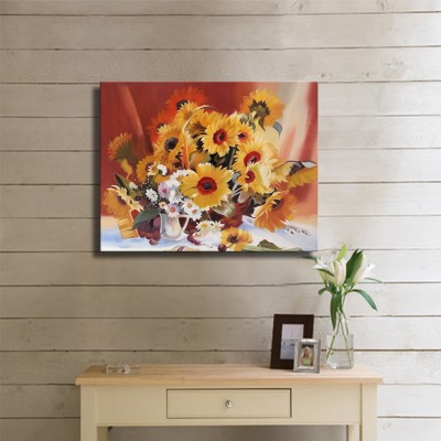 Sarı Bahar Kanvas Tablo