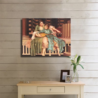 Müzik Dersi Kanvas Tablo