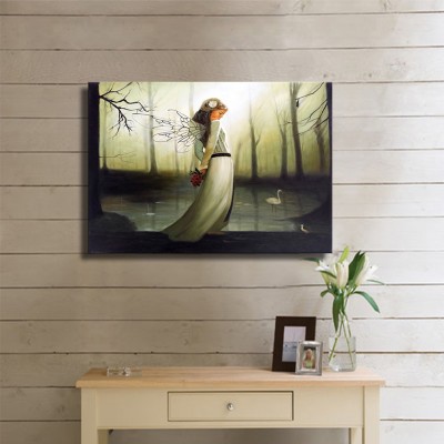 Orman Perisi Kanvas Tablo