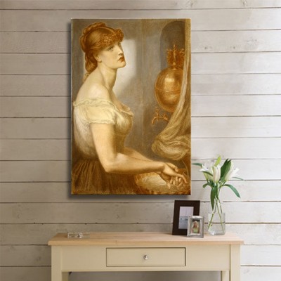 Rossetti Dante Gabriel (1) Kanvas Tablo
