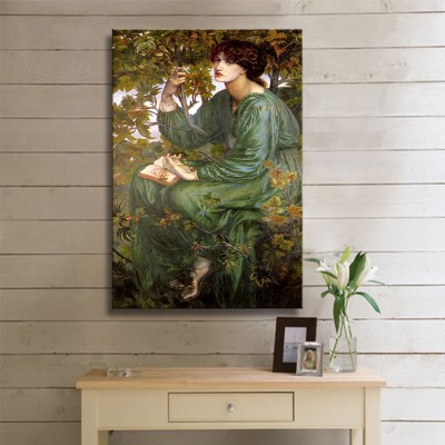 Rossetti Dante Gabriel (2) Kanvas Tablo