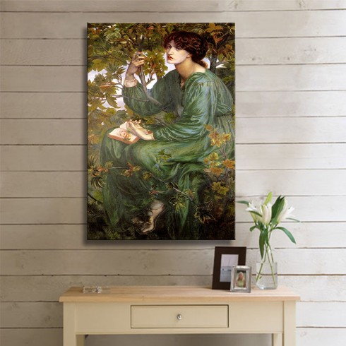Rossetti Dante Gabriel (2) Kanvas Tablo