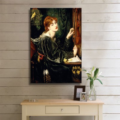 Rossetti Dante Gabriel Veronica Veronese Kanvas Tablo