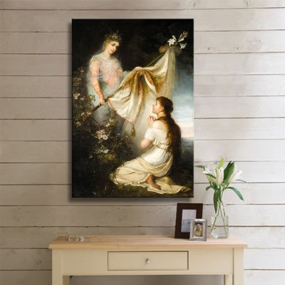 Siemiradzki Henryk Hektor Joanna Arc Kanvas Tablo