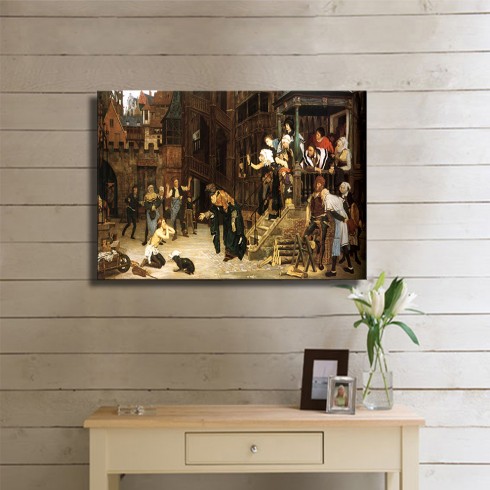 Tissot Jacques Joseph The Return of The Prodigal Son Kanvas Tablo Tissot Jacques Joseph The Return of The Prodigal Son Kanvas Tablo
